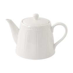 Чайник заварочный, 850 мл, фарфор P, белый, Elite White, 62147