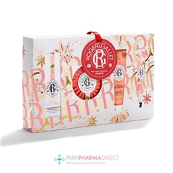 Roger & Gallet - Coffret Noël Bienfaisant Fleur de Figuier (Eau Parfumée 30ml + Savon 100g + Lait Corps 50ml + Crème Mains 30ml)