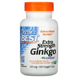 Extra Strength Ginkgo 120 caps DOCTOR BEST