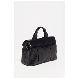 Bolso de piel Geni Negro