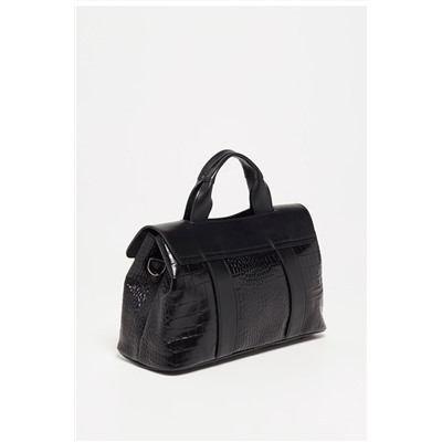 Bolso de piel Geni Negro