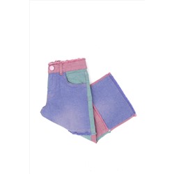 Kız Çocuk Pembe Jean Pantolon