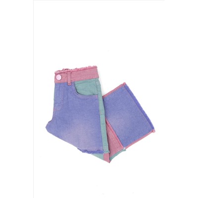 Kız Çocuk Pembe Jean Pantolon