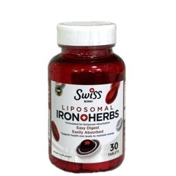 Liposomal Iron Herbs 30 tablets Swiss