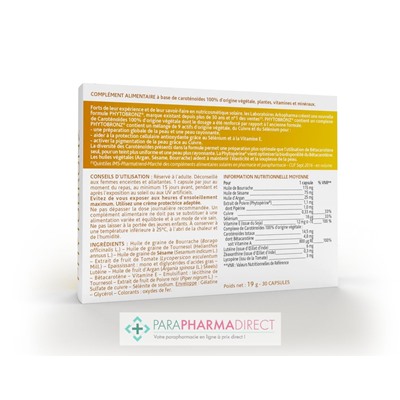 ArkoPharma PhytoBronz Solaire Peau Rayonnante 30 Capsules