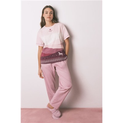 Pijama 100% algodón La Vecina Rubia