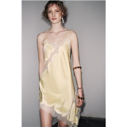ASYMMETRIC LACE DRESS ZW COLLECTION