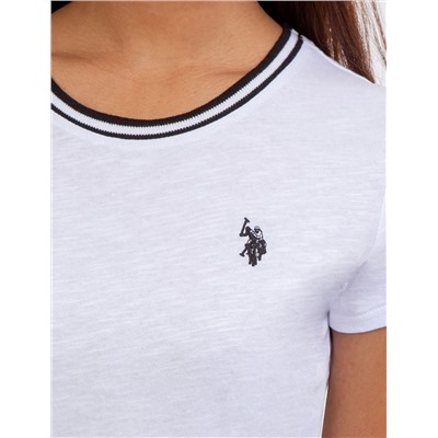 RINGER NECK TRIM T-SHIRT