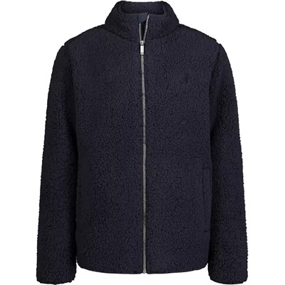 NAUTICA Big Boys Sherpa Fleece Mock Neck Zip-Up Jacke