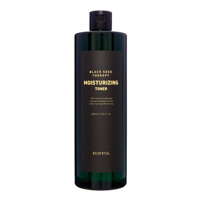 EUNYUL Black Seed Therapy Moisturizing TonerАнтивозрастной тонер для лица с комплексом фруктовых семян 500мл