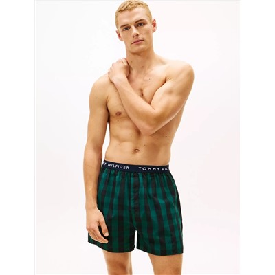 Tommy Logo Woven Boxer 3-Pack