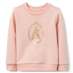 BALLERINA SLIPPER SWEATSHIRT