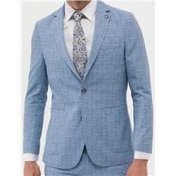 Açık Mavi Super Slim Fit Spor Takım Elbise
