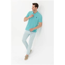 Erkek Mint Basic Polo Yaka Tişört