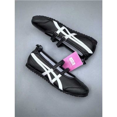 Классические повседневные кожаные балетки Maiso*n Patou x Onitsuk*a Tiger Mexico 66® Ballerina 160225