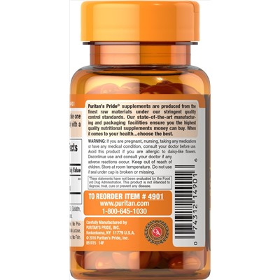 Puritan's Pride Lutein 20 mg with Zeaxanthin