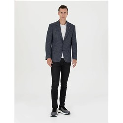 Lacivert Slim Fit Ceket
