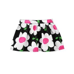 Daisy Print Skirt
