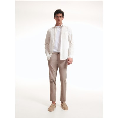 Chinohose mit Slim-Fit