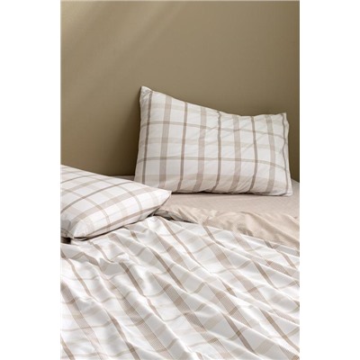 Aluin King Size  Ranforce Baskılı Nevresim Takımı