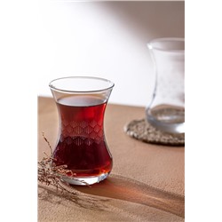 Lavem-Soft Rain 6'lı Çay Bardağı Seti