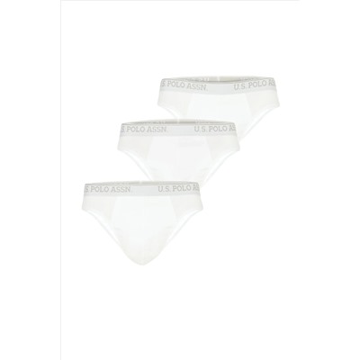 Erkek Beyaz 3'lü Slip