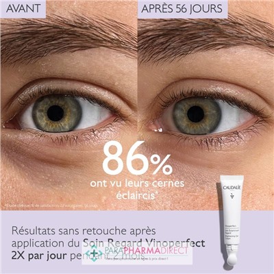 Caudalie Vinoperfect - Soin Eclaircissant Regard 15ml