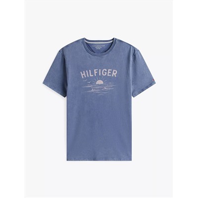 Hilfiger Wave Logo T-Shirt