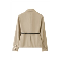 Blazer Beige y negro