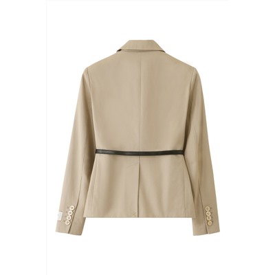 Blazer Beige y negro