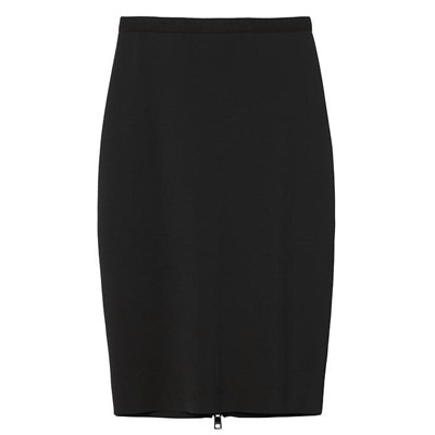 LIFE IN MOTION Wrinkle-Resistant Stretch Neoprene Pencil Skirt