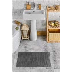 TABEA HOME, 1 Adet Ayak Havlusu-paspas 250gr Antrasit