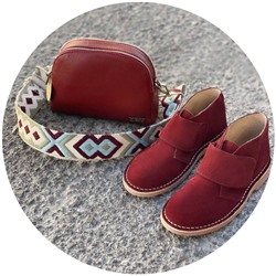 Ab.Zapatos 3316 New R • Velvet+AB.Z · Pelle · 21-18 (560) burdeos СВ-6 (14) АКЦИЯ