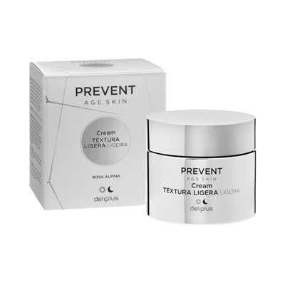 Крем для лица Легкая текстура Prevent Age Skin Deliplus для нормальной, комбинированной и жирной кожи