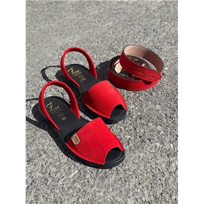 Ab.Zapatos 3106-8 fuego+Ab.Zapatos Pelle cinturon (140) Fuego АКЦИЯ