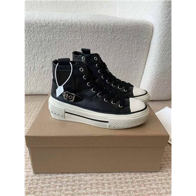 Женские кеды на высокой подошве As*h 👟  Реплика 1:1