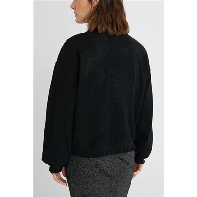 Sudadera felpa bordados