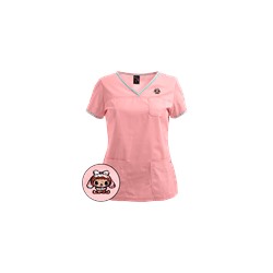 koi Scrubs tokidoki Donutina Embroidery Top