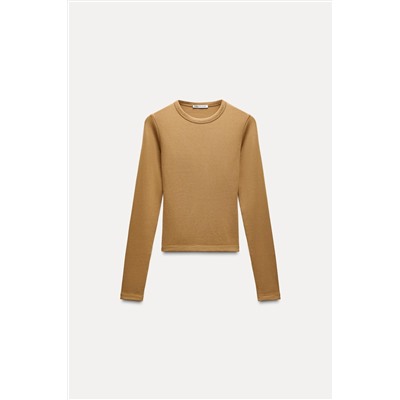 COTTON MODAL LONG SLEEVE T-SHIRT