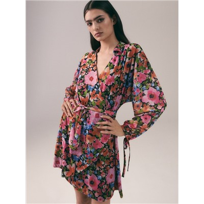 Kleid im Kimono-Schnitt