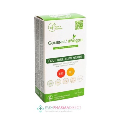 Gomenol - Equilibre Alimentaire Vegan 60 comprimés