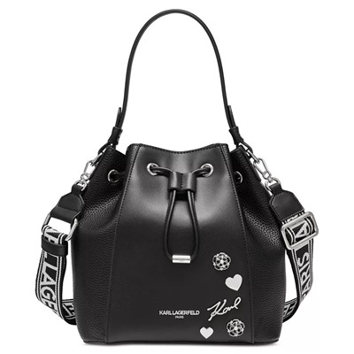 KARL LAGERFELD PARIS Adele Bucket Bag