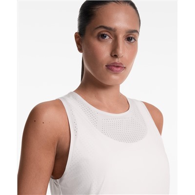 Camiseta sin mangas técnica microperforada