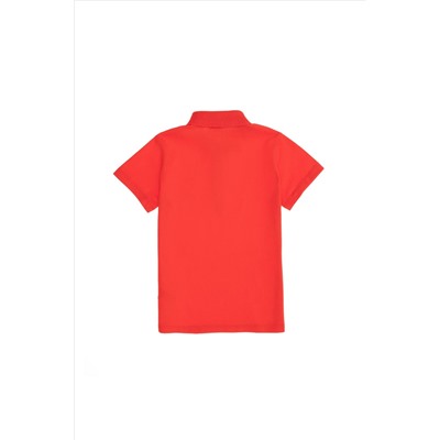 Kız Çocuk Kırmızı Basic Tişört
