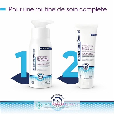 BepanthenDerma SensiControl Gel Lavant Protecteur 400ml