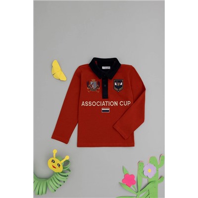 Erkek Çocuk Kiremit Sweatshirt
