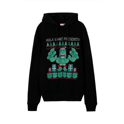 Sudadera Hulk Los Vengadores Marvel Negro