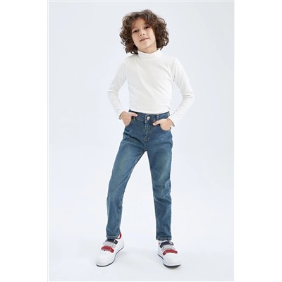 Defacto Erkek Çocuk Slim Fit Jean Pantolon X8849A622WN