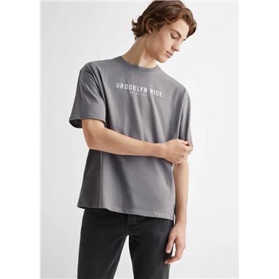 Camiseta estampada brooklyn -  Niño | MANGO OUTLET España