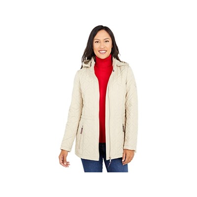 Tommy Hilfiger Double Diamond Quilted Hooded Jacket